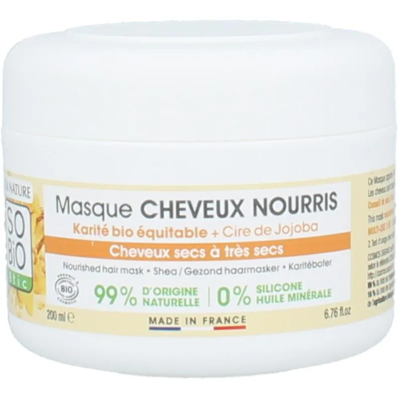 So Bio Etic Hairmask Nourishing Shea Butter Bio (200 ml)