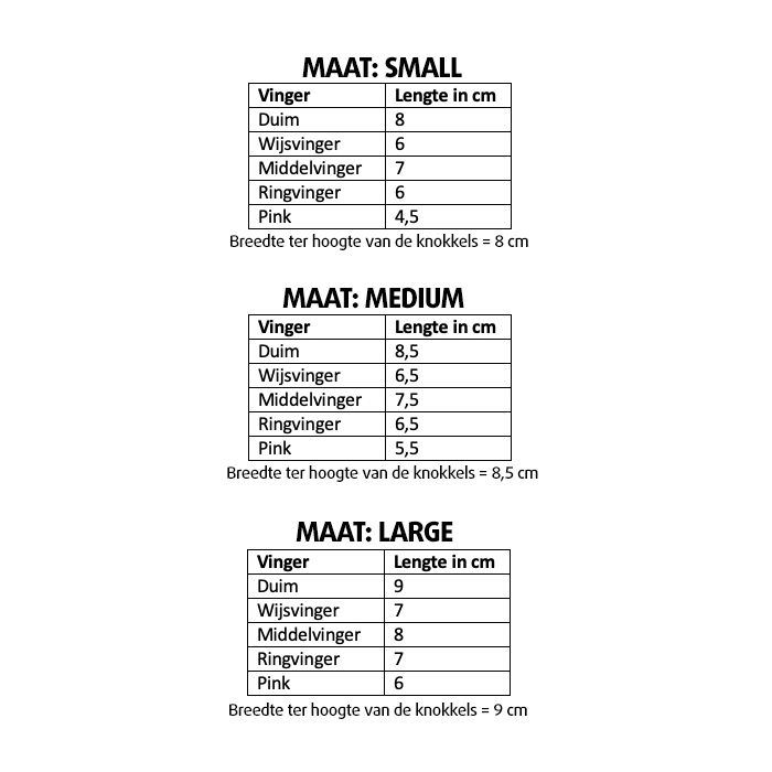 Lucovitaal Koper Thermo Handschoenen Large (1 paar)