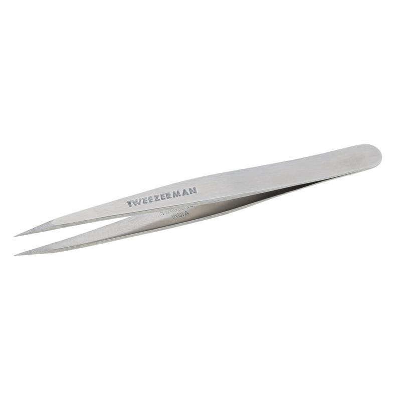 Tweezerman Tweezer Punt Klassiek Stainless Steel (1 stuk)