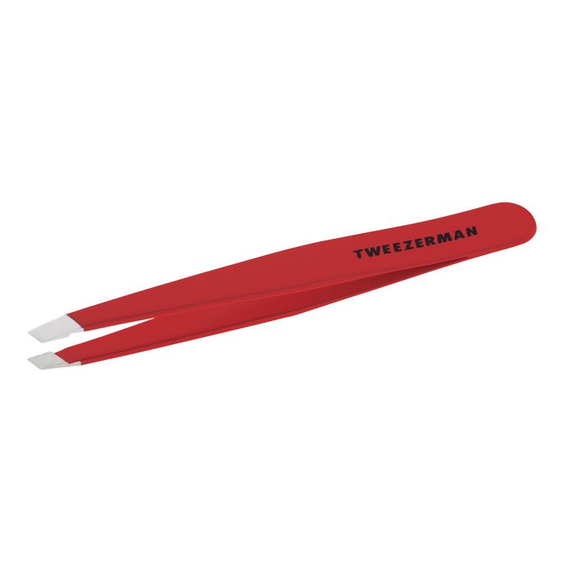 Tweezerman Slant Tweezer Signature Red (1 stuk)