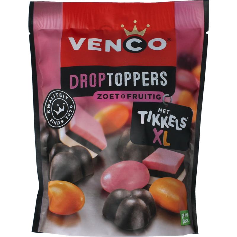 Venco Tikkels Drop & Fruit (245 gr)