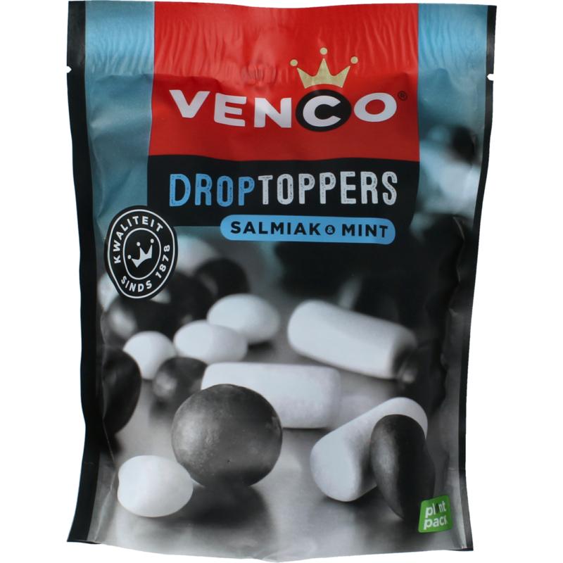 Venco Droptoppers Salmiak Mint (225 gr)