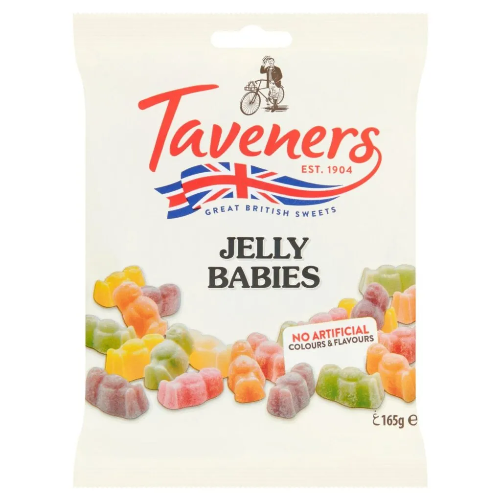 Taveners Taveners Jelly Babies (165 gr)