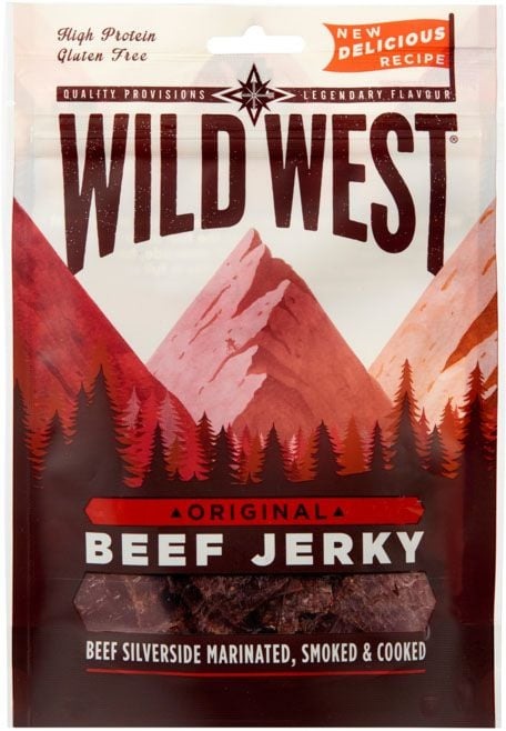 Wild West Beef Wild West Steak Strips Original (25 gr)