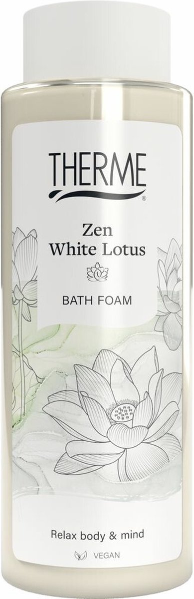 4x Therme Zen white lotus relaxing foam (500 ml)