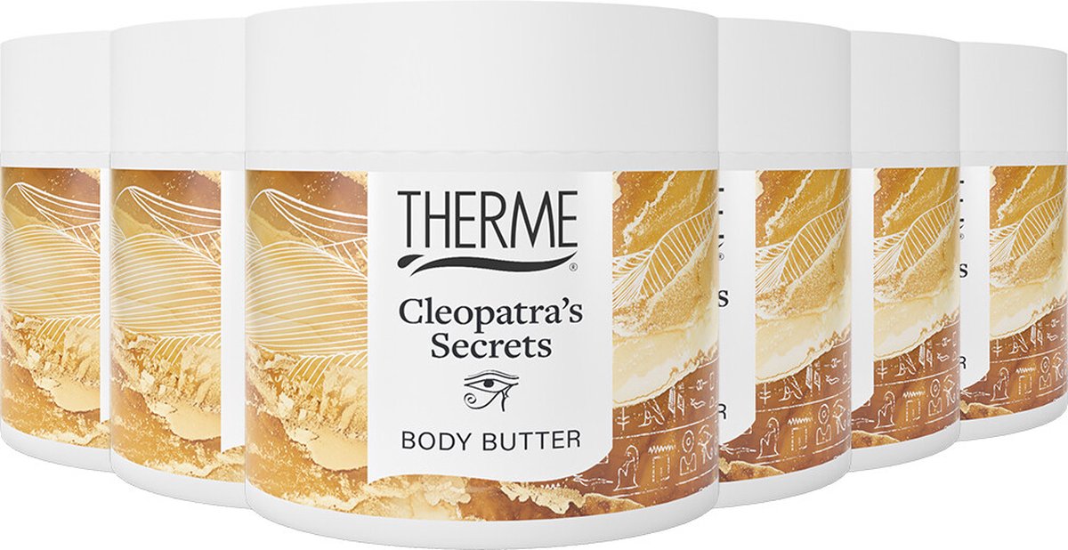 6x Therme Cleopatra's secrets body butter (250 gr)