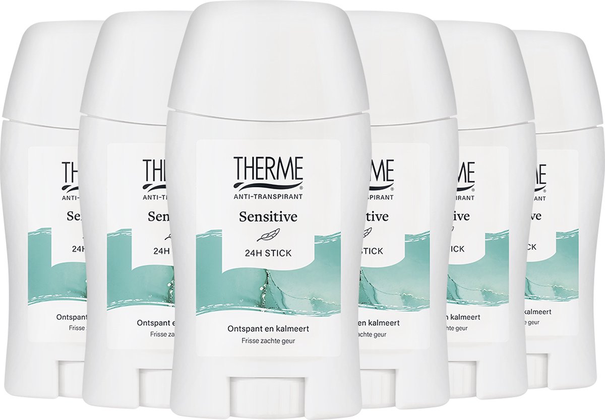 6x Therme Sensitive stick (50 gr)