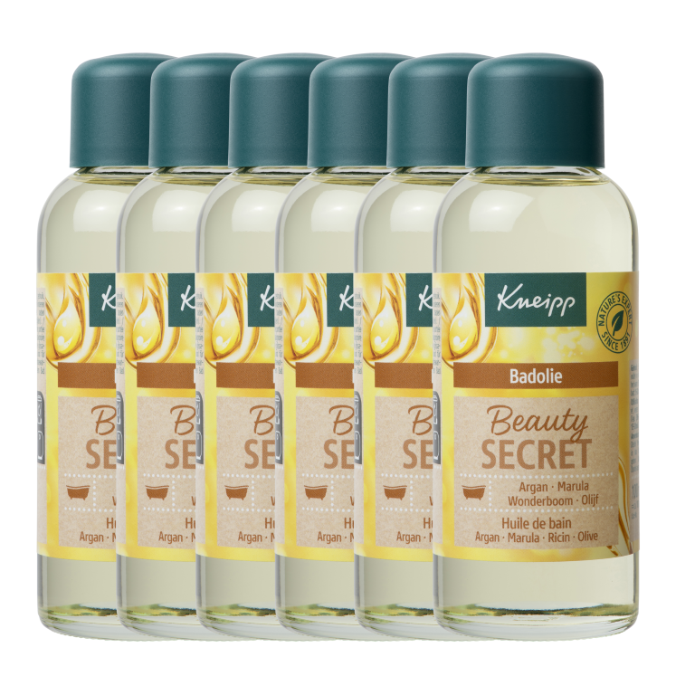 6x Kneipp Badolie Beautygeheim (100 ml)