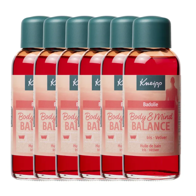 6x Kneipp Body & mind badolie (100 ml)