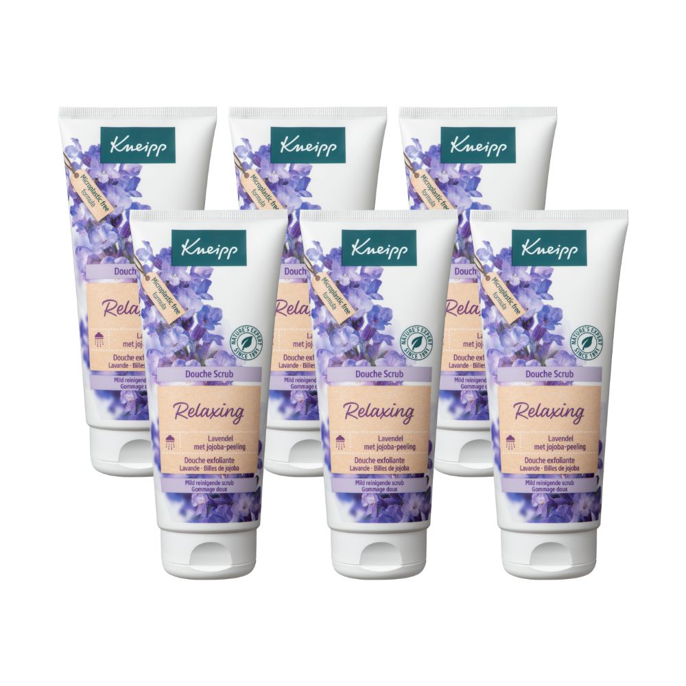 6x Kneipp Douchescrub relaxing (200 ml)
