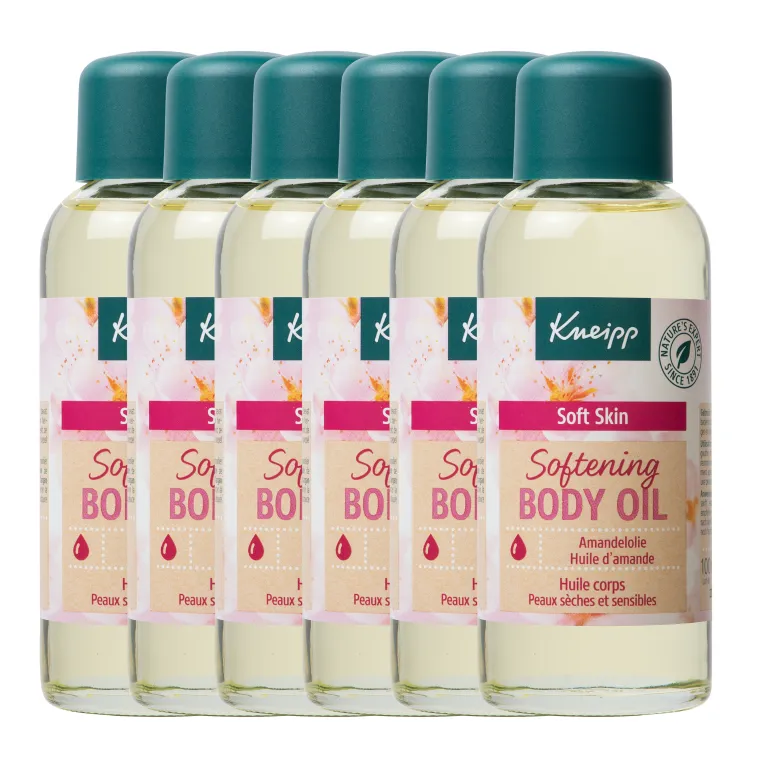 6x Kneipp Huidolie soft skin (100 ml)