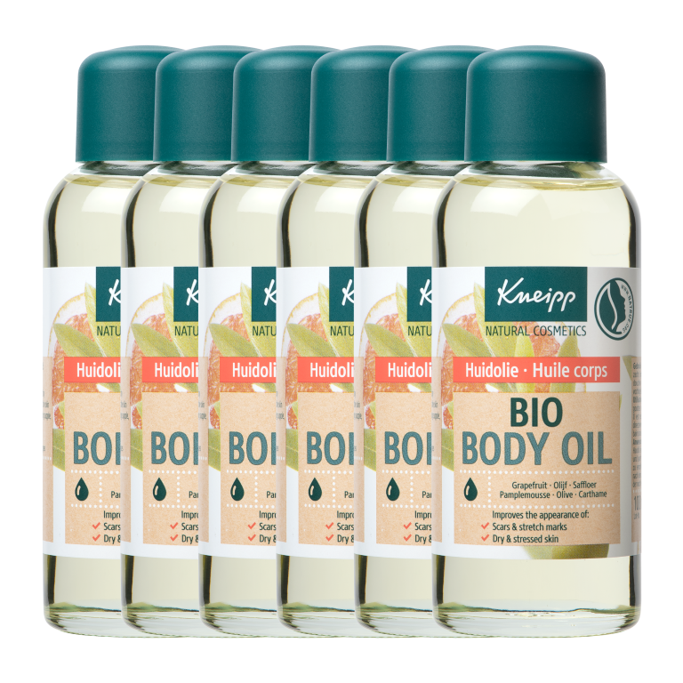 6x Kneipp Huidolie Bio+ (100 ml)