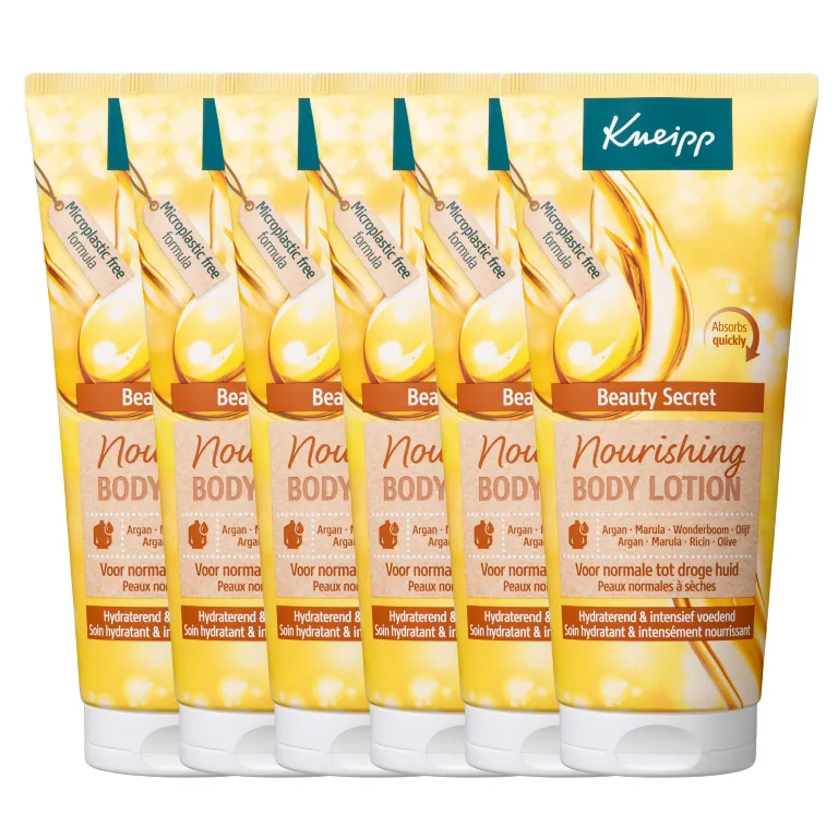 6x Kneipp Bodylotion beauty geheim (200 ml)