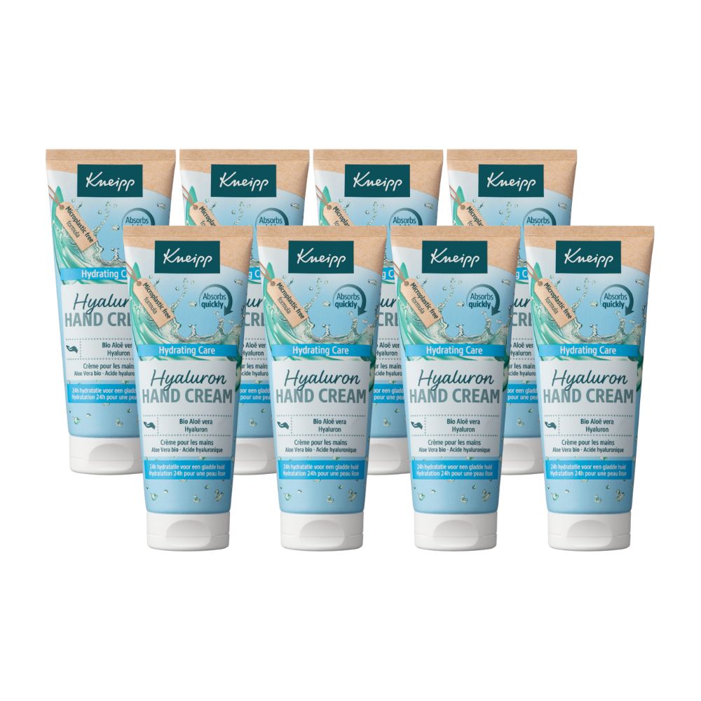 8x Kneipp Handcrème Hyaluron (75 ml)