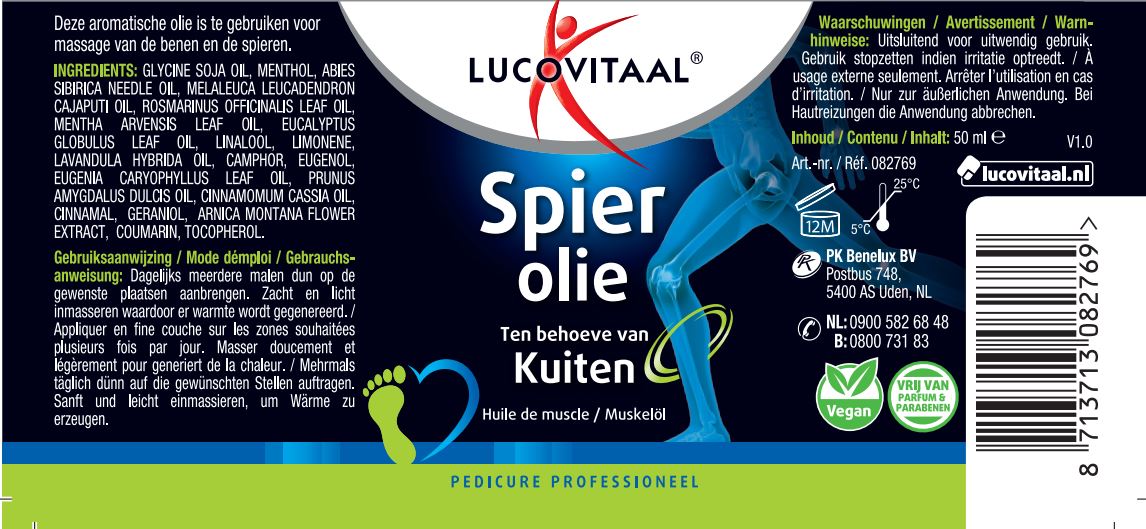 Lucovitaal Spierolie Kuiten (50 ml)