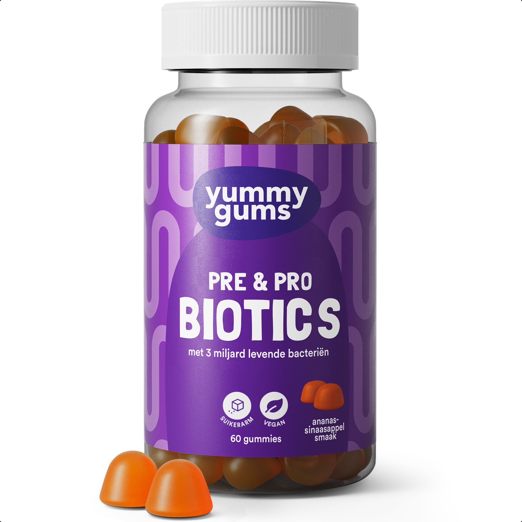 Yummygums Pre & Pro Biotics (60 stuks)