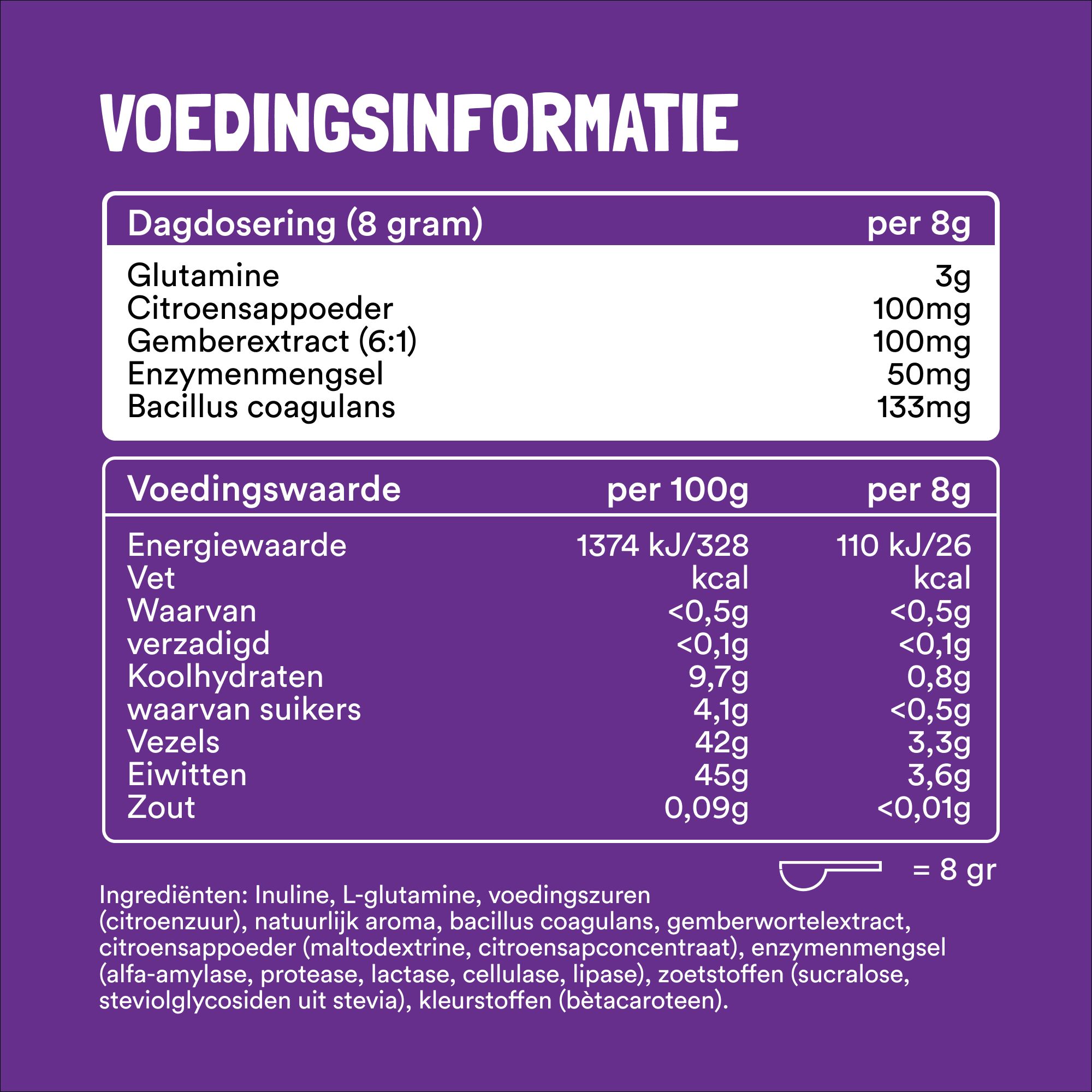 Yummygums Probiotics Gut Support Lemonade (240 gr)