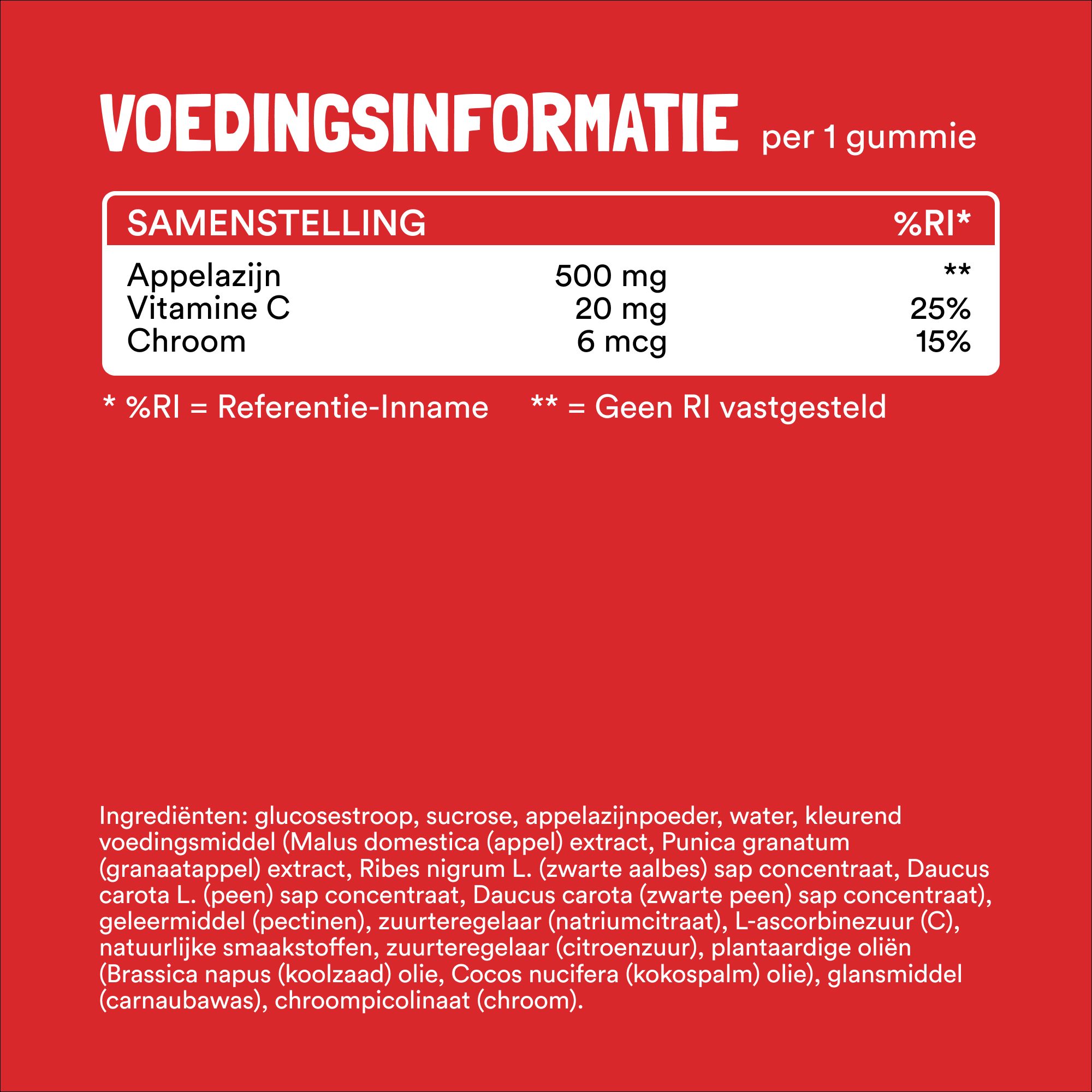 Yummygums Apple Cider Vinegar (30 stuks)