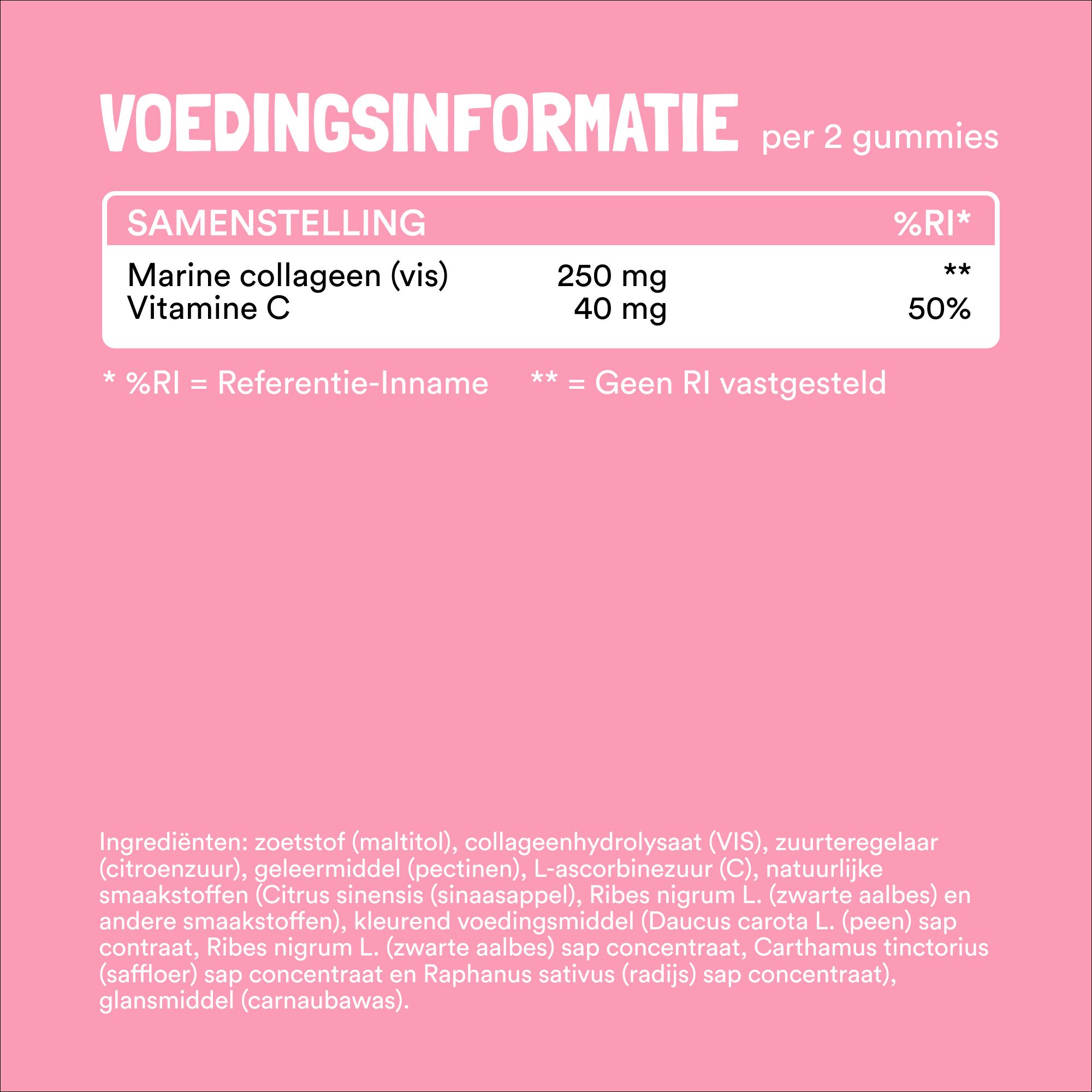 Yummygums Beauty Collagen (60 Stuks)