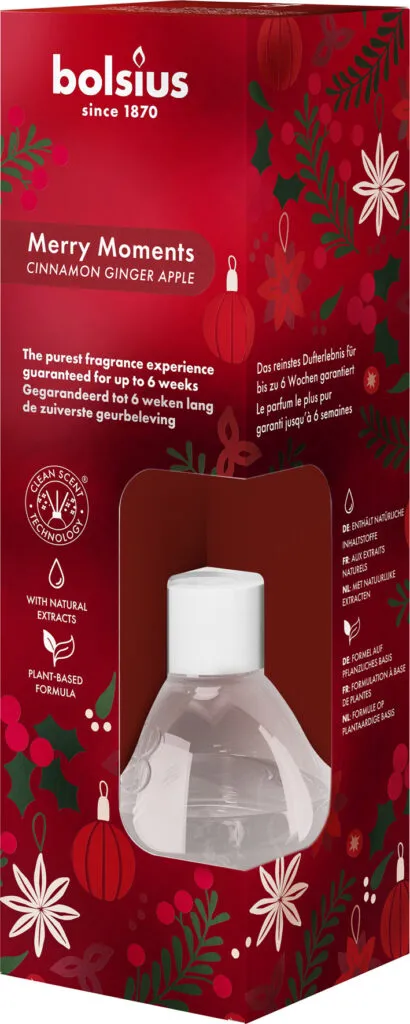 Bolsius Geurverspreider 60 ml True Glow Merry Moments (1 stuk)