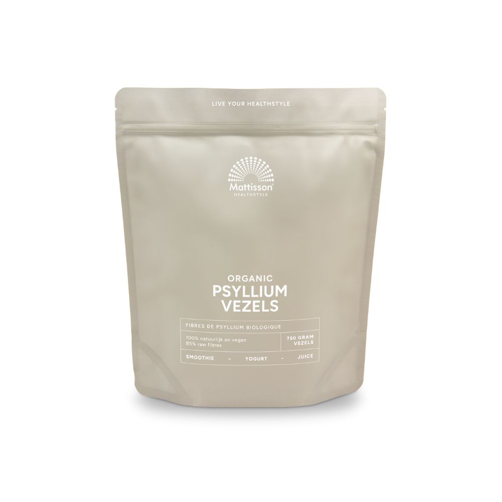 Mattisson Organic Psylliumvezels (750 gr)