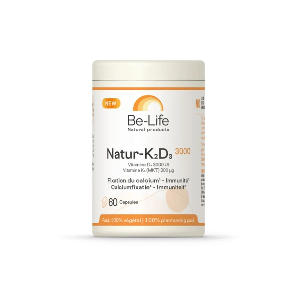 Be-Life Natur-K2/D3 3000 (60 capsules)