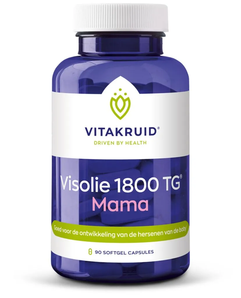 Vitakruid Visolie 1800 TG Mama (90 softgels)