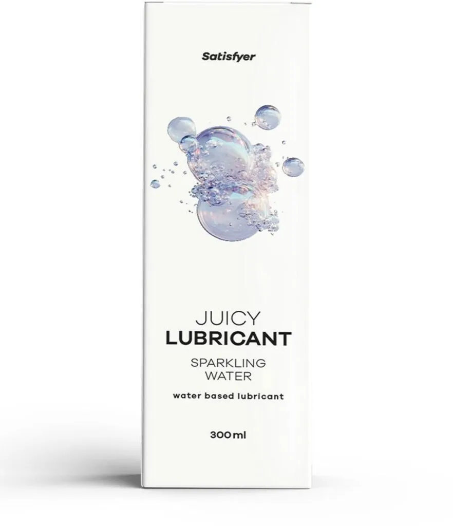 Satisfyer Glijmiddel Op Waterbasis  Sparkling Water (300 ml)