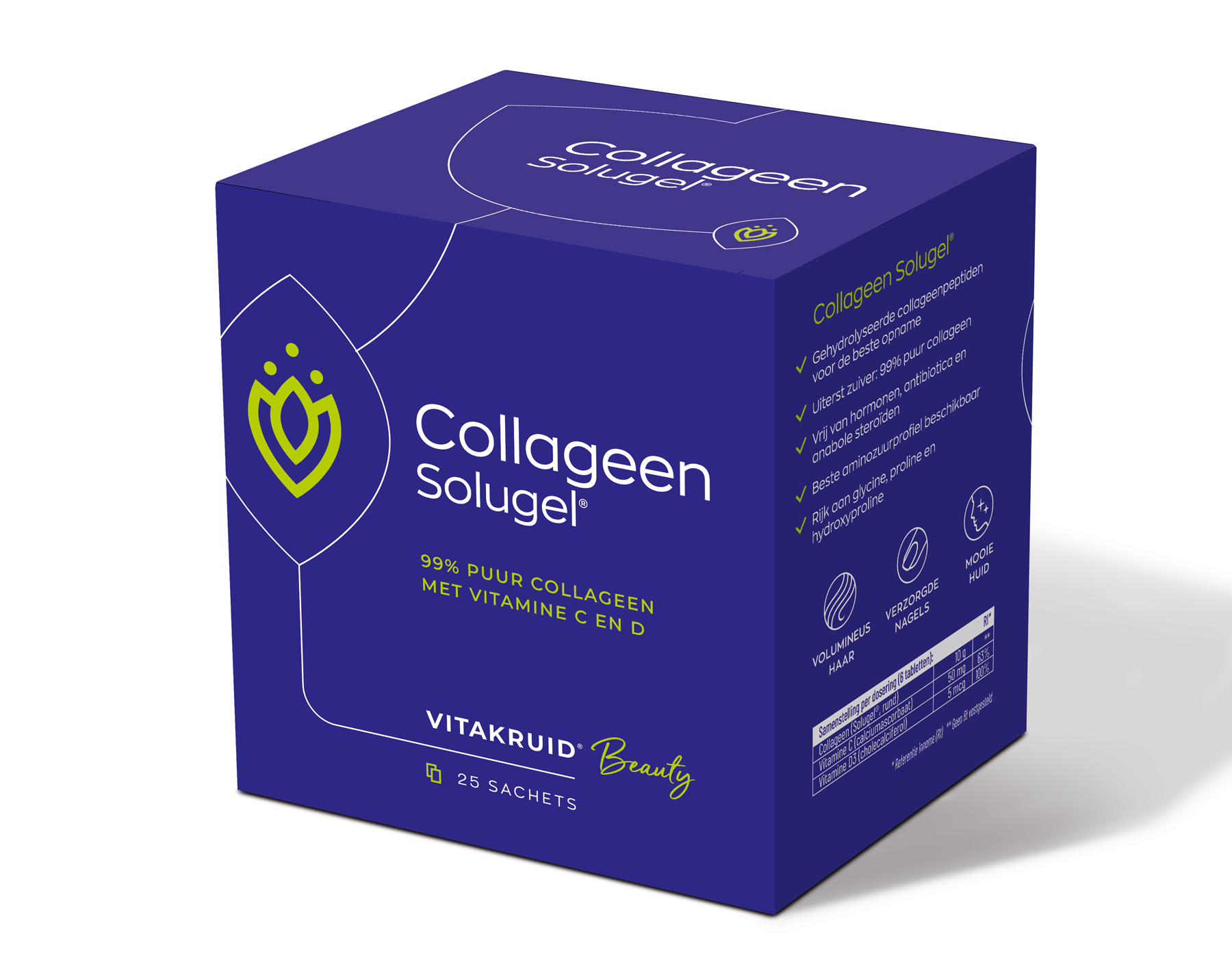 Vitakruid Collageen Solugel (25 zakjes)