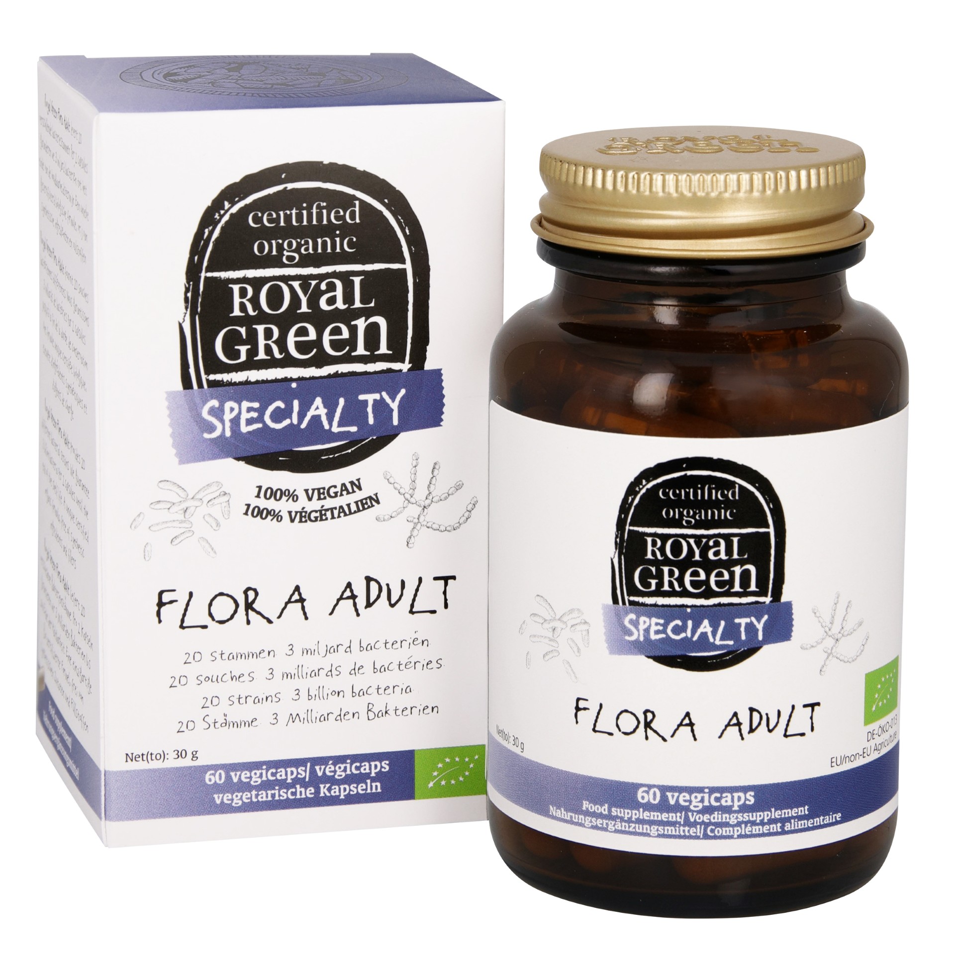 Royal Green Flora Adult BIO (60 vega capsules)