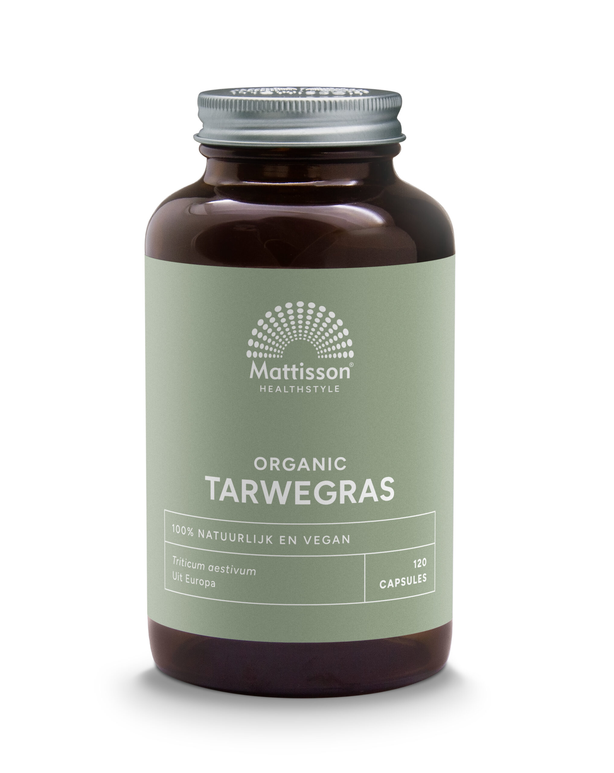 Mattisson Organic Tarwegras 600mg (120 capsules)
