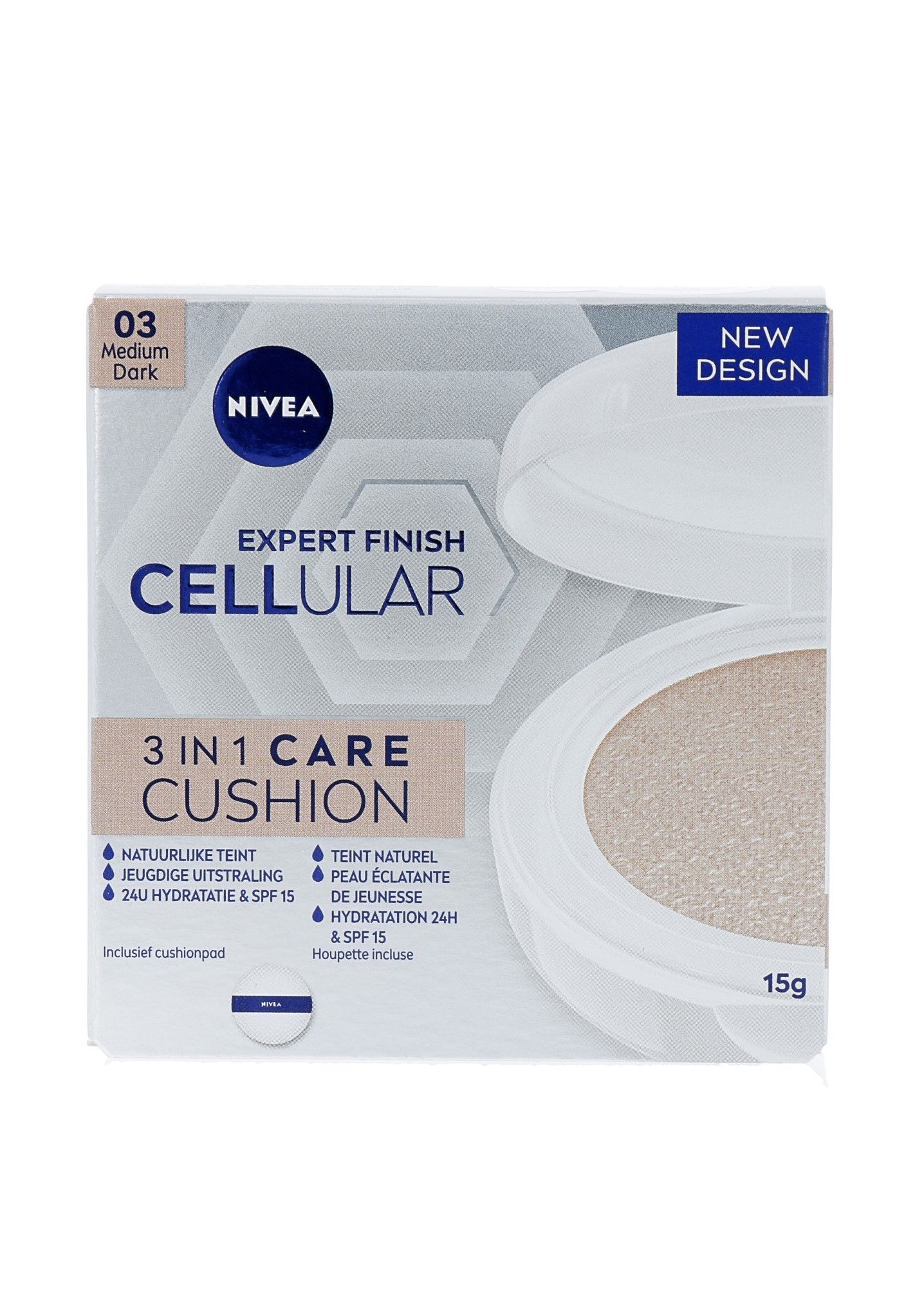 Nivea Hyaluron Cellual Filler 3-in-1 Care Cushion Dark (15 ml)