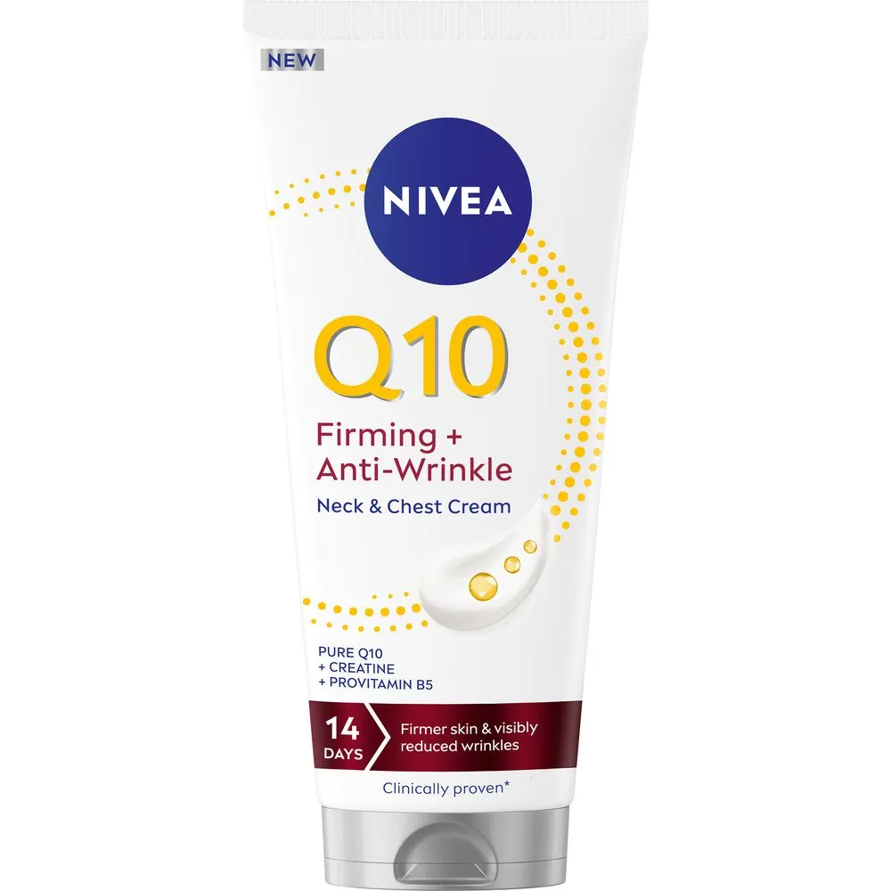 Nivea Q10 Firming + Anti-Wrinkle Neck & Chest Cream (200 ml)