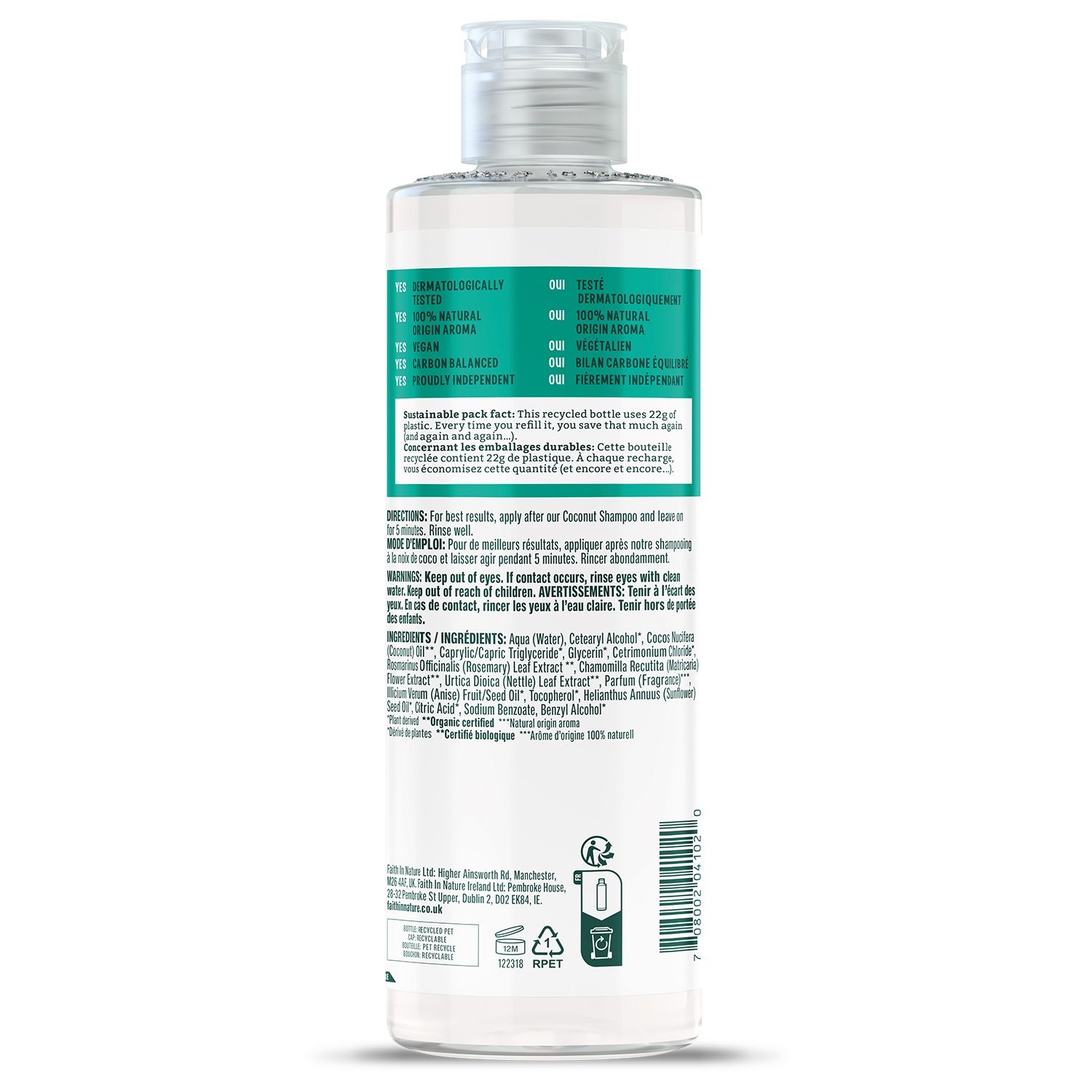 Faith In Nature Kokosnoot Conditioner (400 ml)