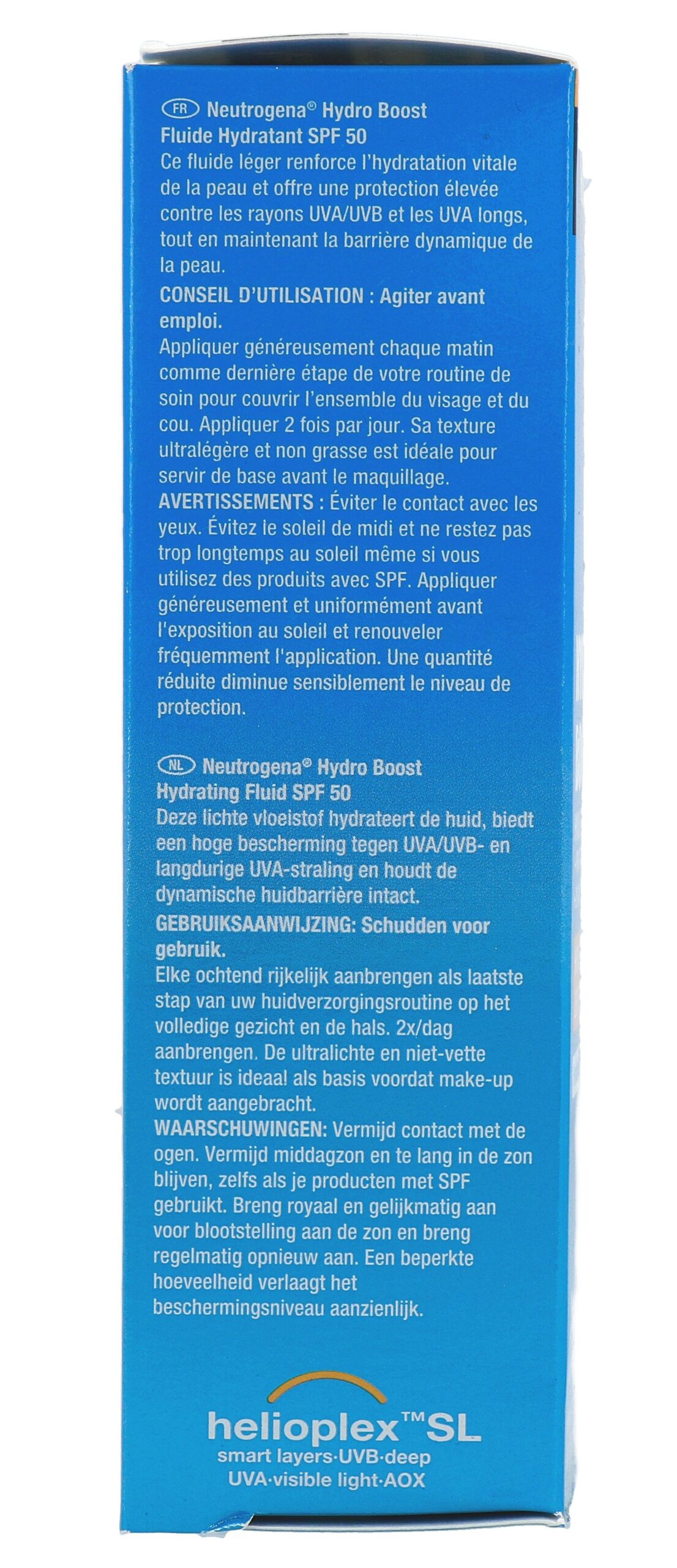 Neutrogena Hydro Boost Hydrating Fluid SPF50 (50 ml) - image 4