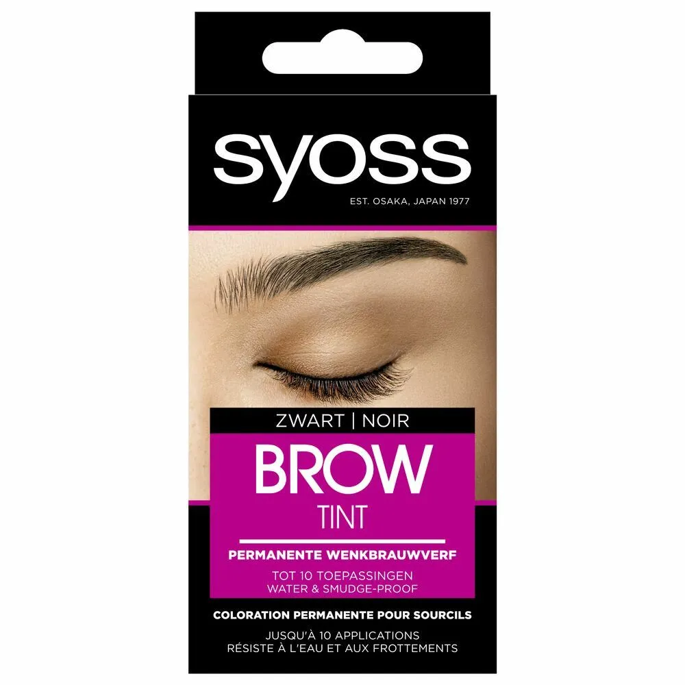 Syoss Browtint Zwart (1 stuk)