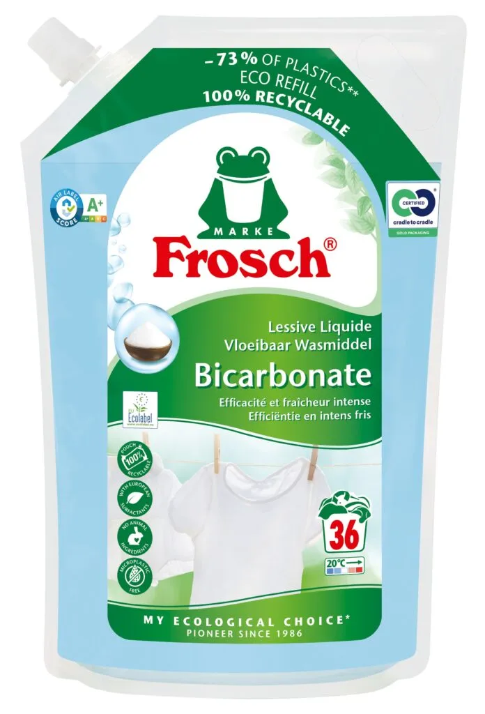 Frosch Geconcentreerd Vloeibaar Wasmiddel Bicarbonate Refill (1800 ml)