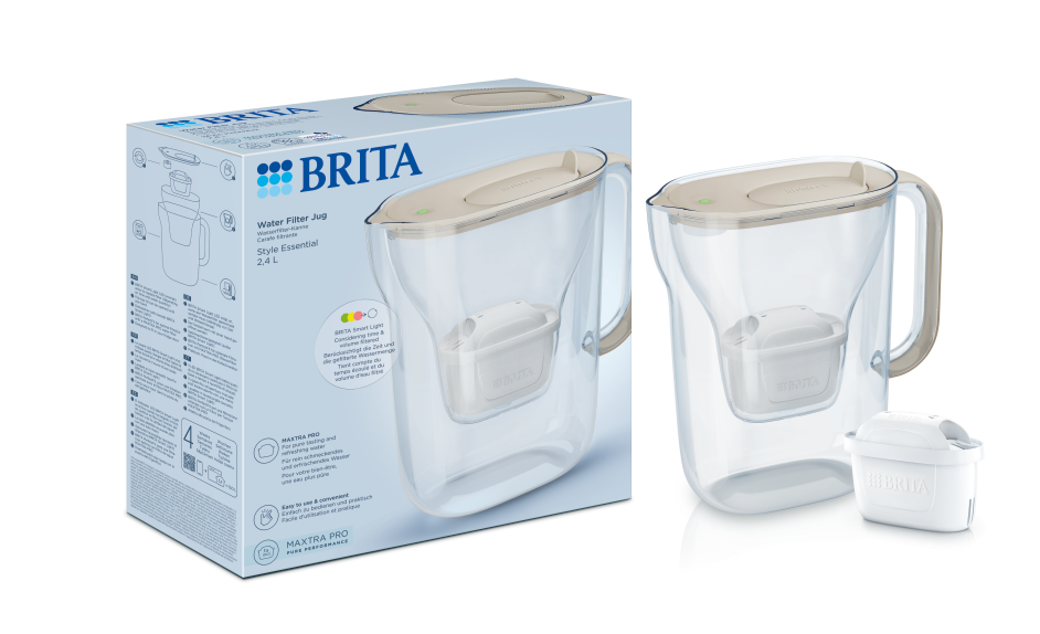 Brita Waterfilterkan Style Essential Cool Sand (2400 ml)