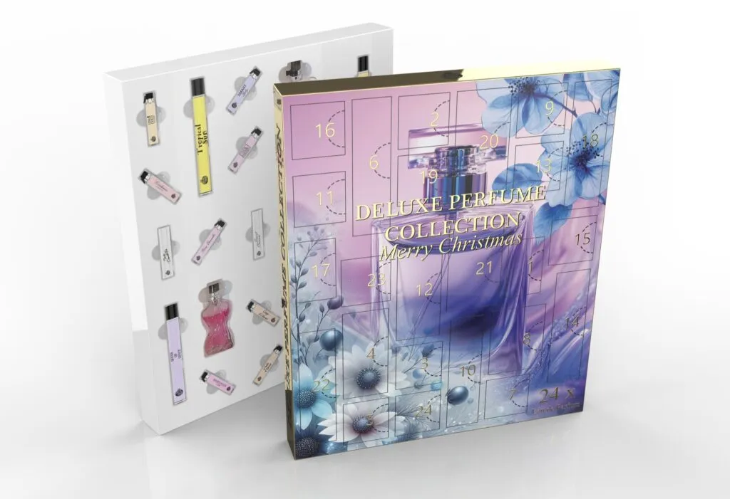 Deluxe Perfume Collection Adventskalender Lila Edition - 24 geuren (1 stuk)