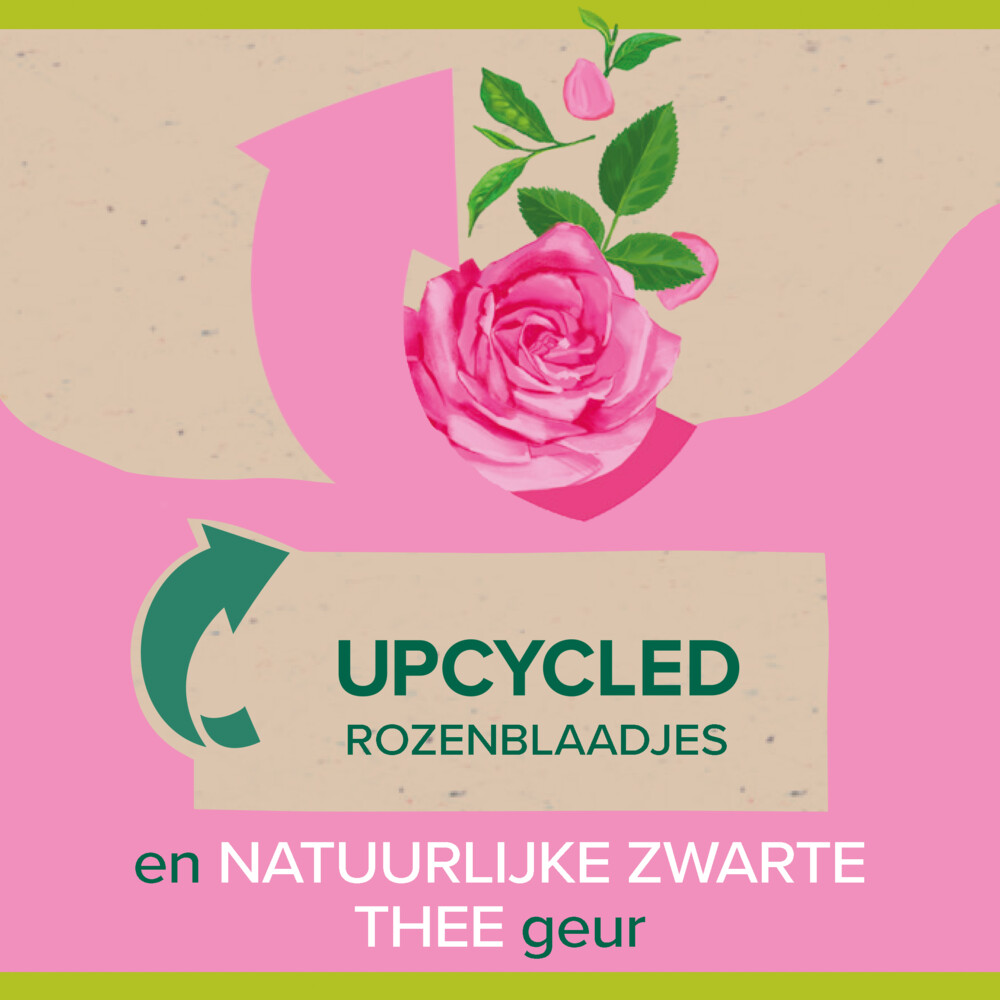 Palmolive Up! Douche Gel Rose & Tea (200 ml) - image 2