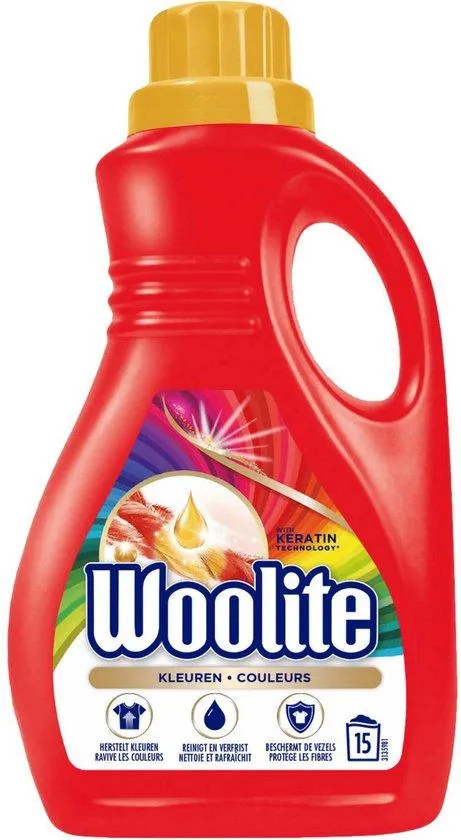 Woolite Vloeibaar Wasmiddel Kleuren (900 ml)