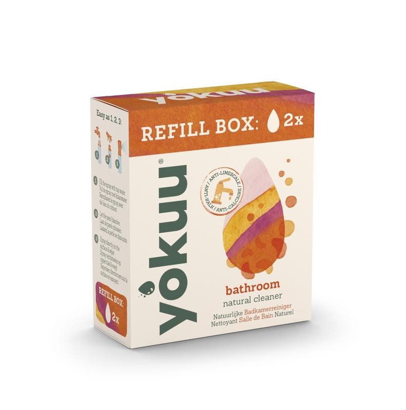 Yokuu Badkamerreiniger Navulverpakking (2 stuks)