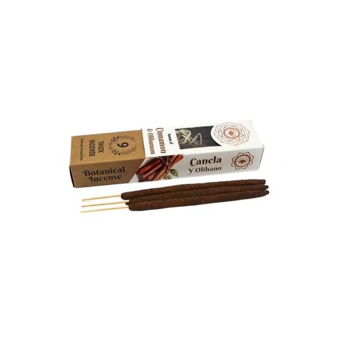 Green Tree Cinnamon & Olibanum Botanical Incense (9 sticks)