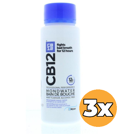 3x Cb12 Mondwater original (250 ml)