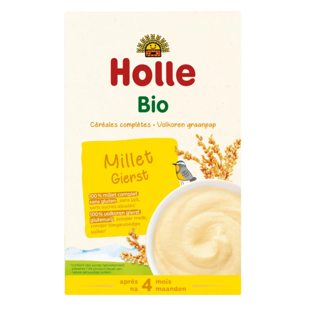 Holle Bio Volkorengraanpap Gierst (250 gr)