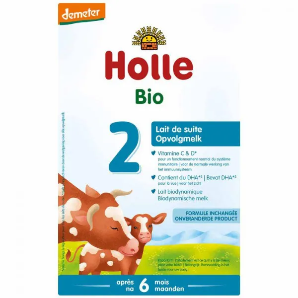 Holle Bio Zuigelingen Opvolgmelk 2 (600 gr)