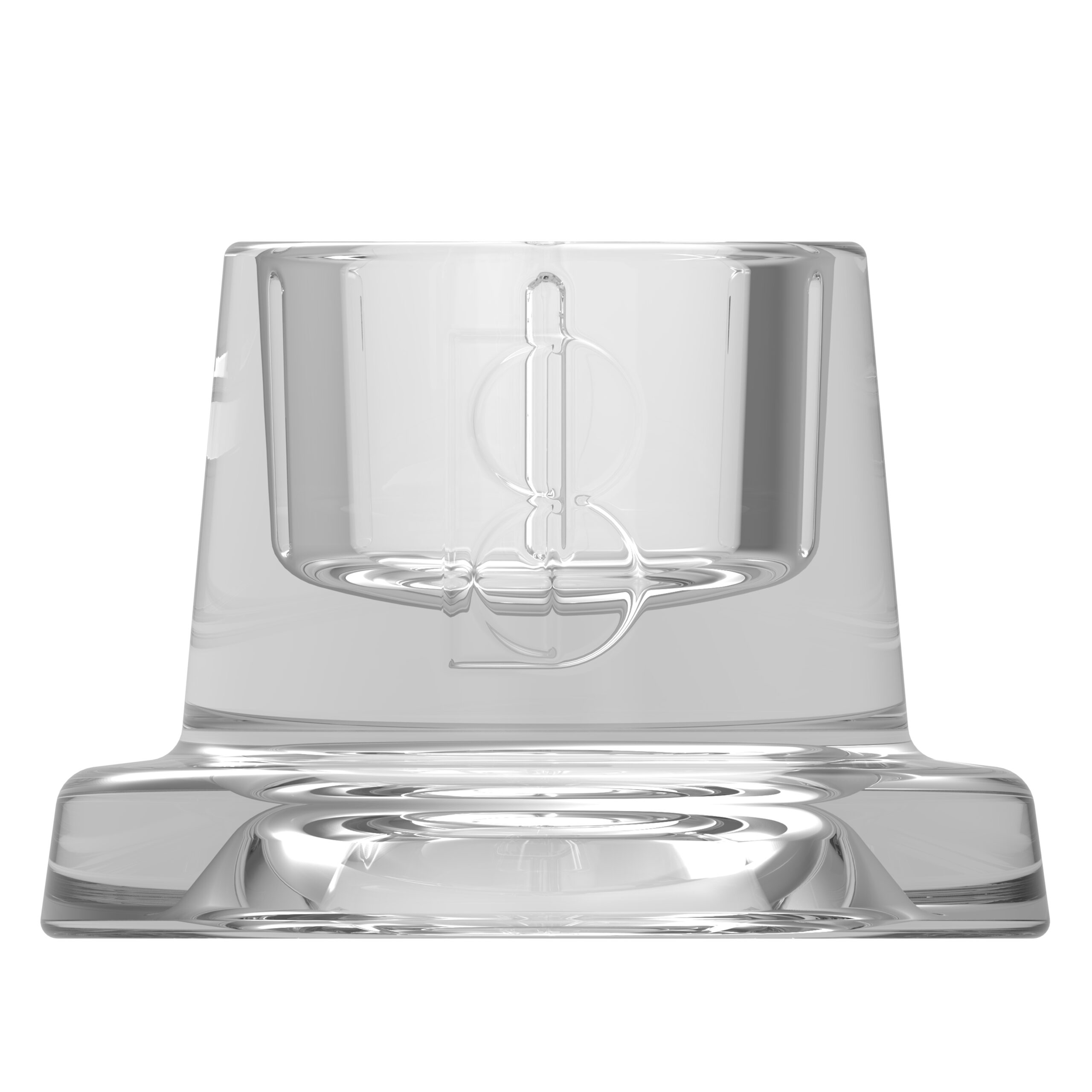 Bolsius Glazen Tafelkaars Houder 40/58 Transparant (1 stuk)