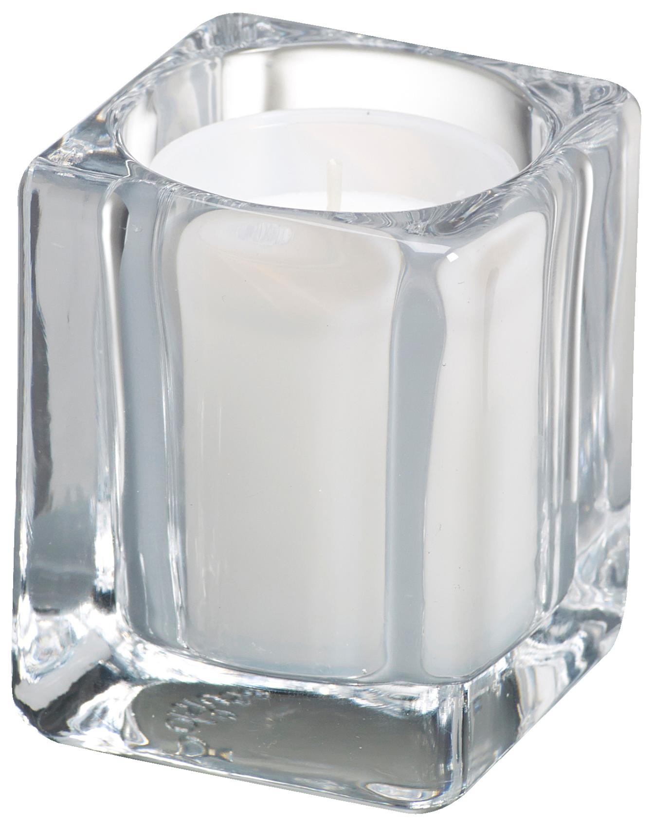 Bolsius Horeca Relight Houder 90/70 Square Transparant (6 stuks)