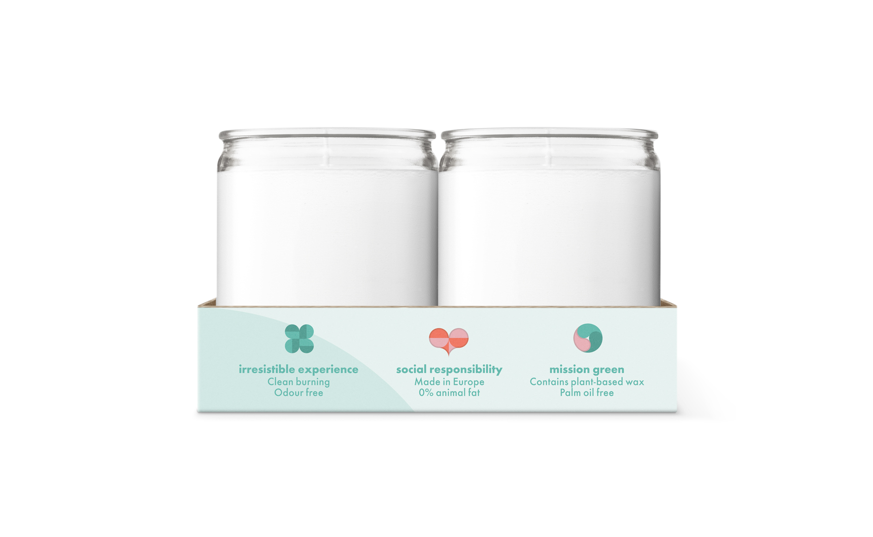 Bolsius Horeca Star Light Glas 82/68 Transparant (8 stuks) - image 2