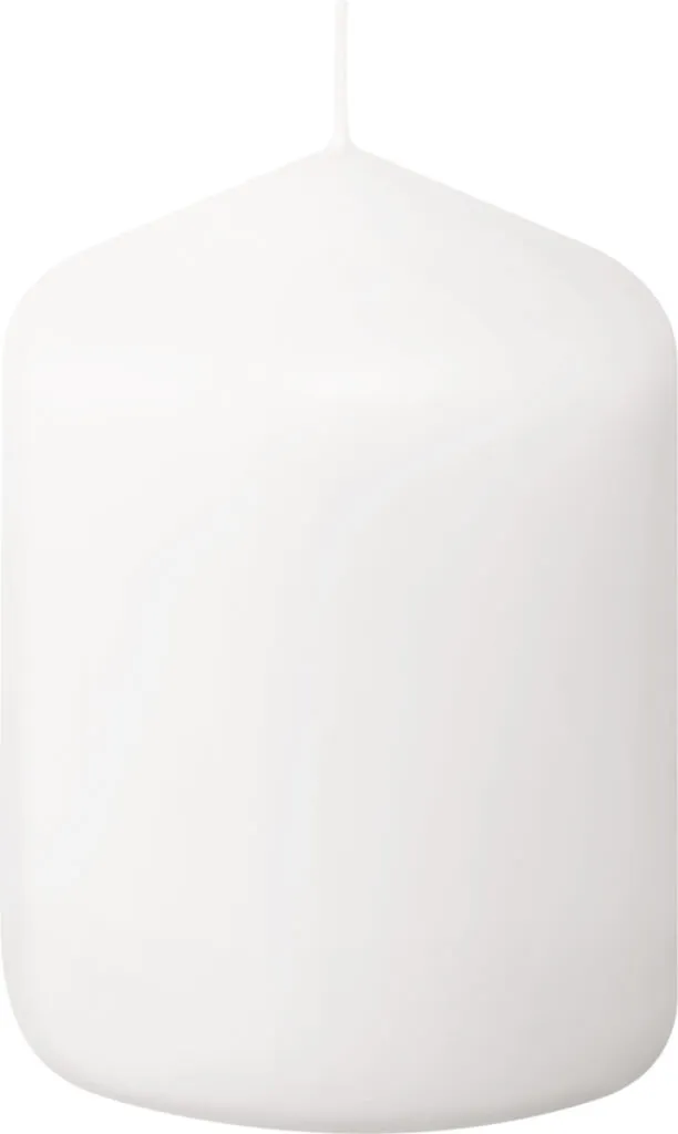 Bolsius Horeca Stompkaarsen 8/6 Wit (12 stuks)